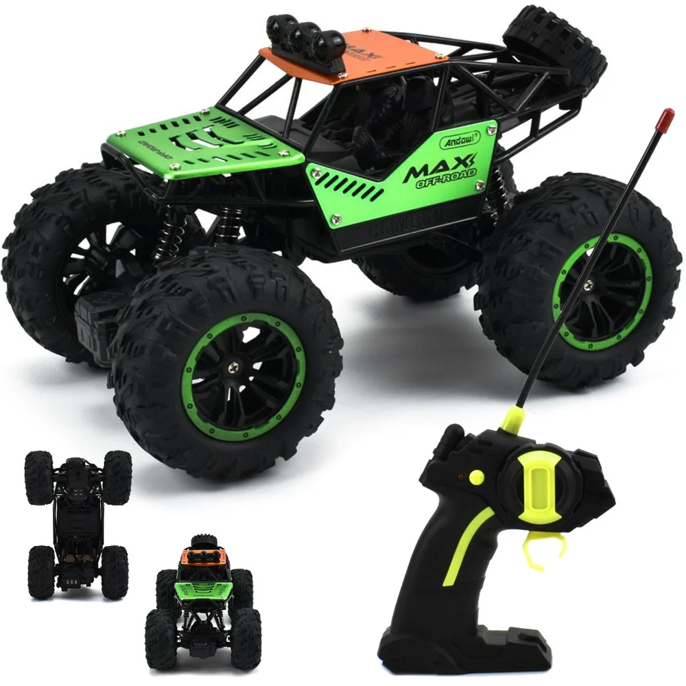 AUTO RC FUORISTRADA TELECOMANDATA RICARICABILE ROVER OFF-ROAD 2.4 GHZ Q-RC2002