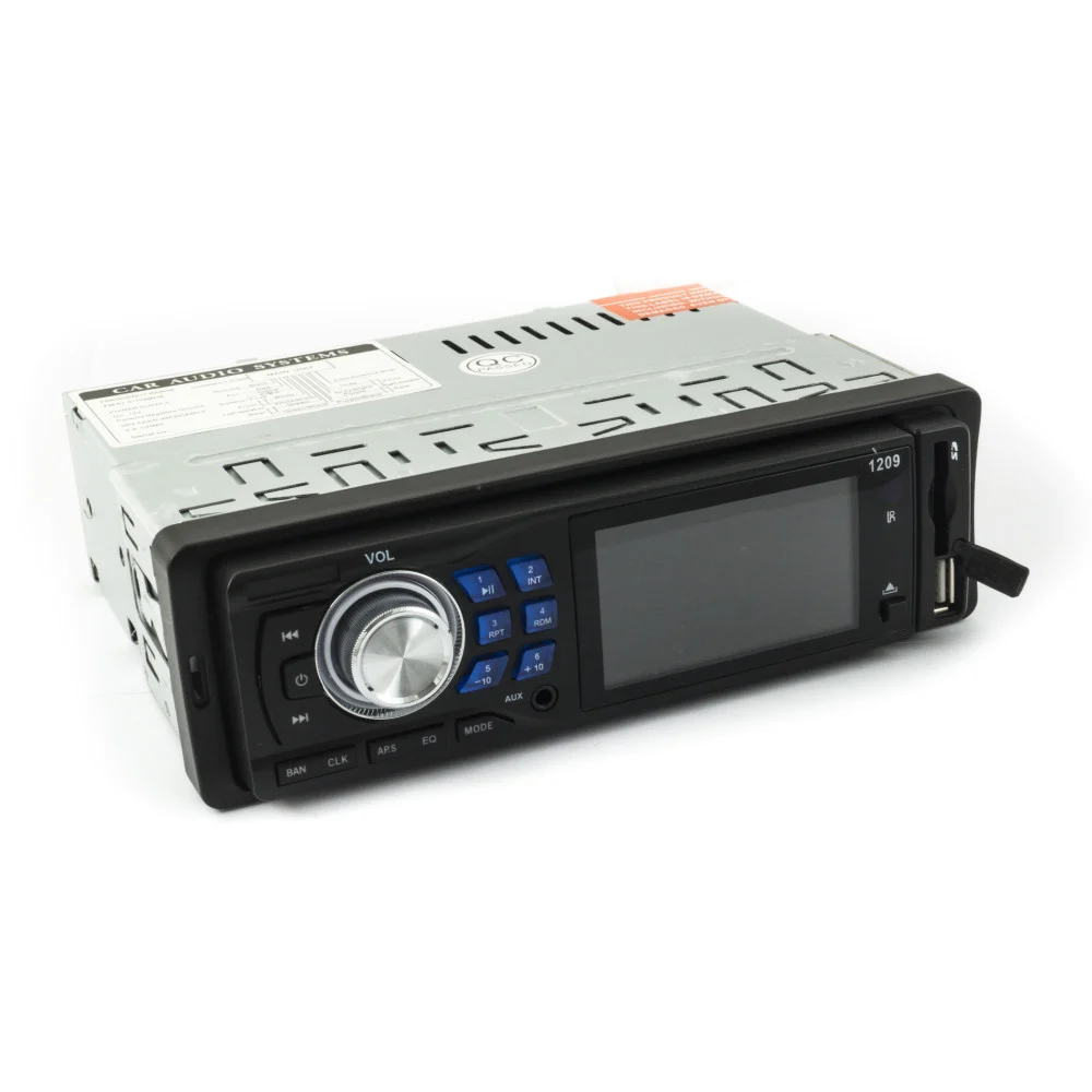 AUTORADIO STEREO BLUETOOTH AUTO LCD RADIO TELECOMANDO SLOT SD USB AUX MP3 1209 - TrAdE Shop Traesio