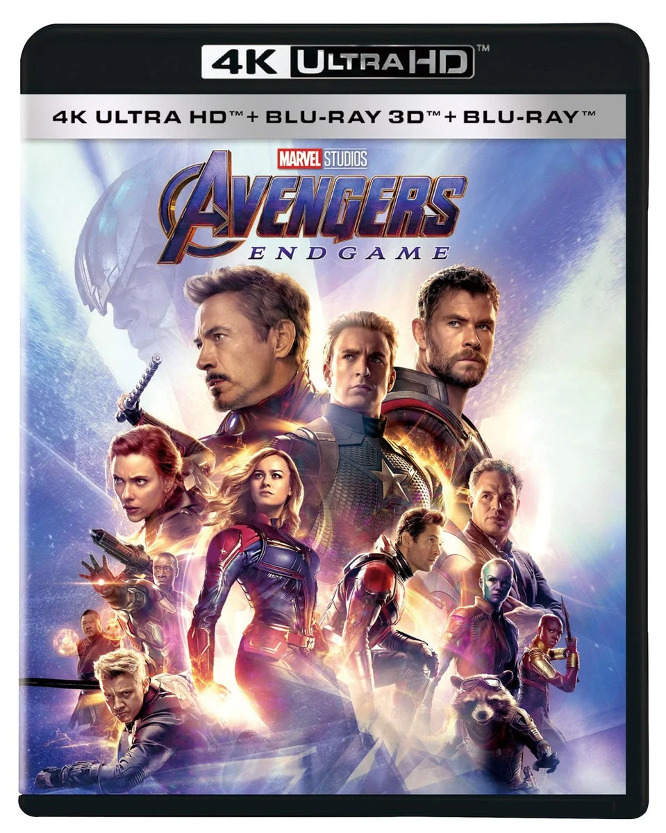 Avengers Endgame set 4K UHD + 3D + Blu-ray