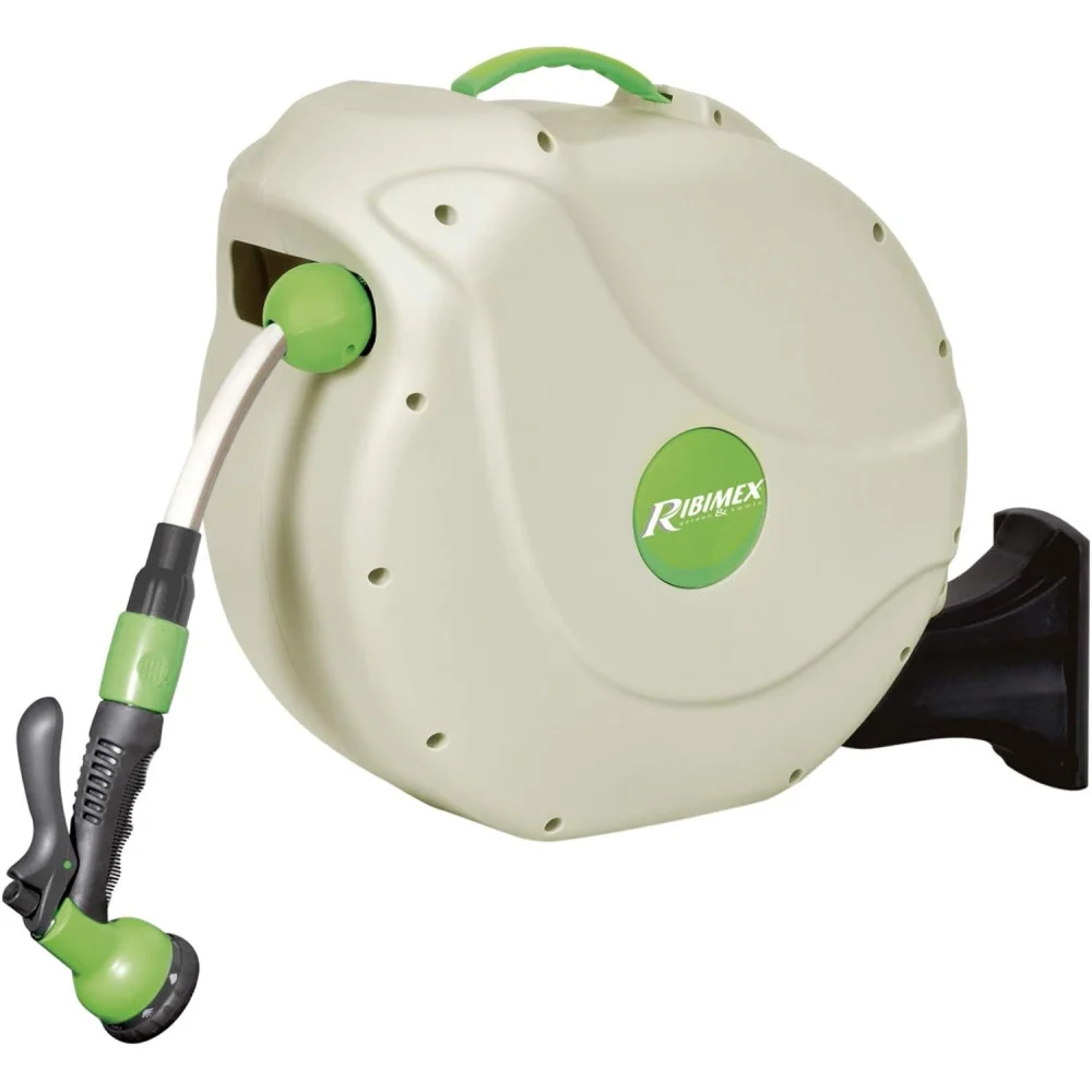 AVVOLGITUBO AUTOMATICO ACQUA 30 METRI RIBIMEX PRD32P CON FISSAGGIO A PARETE - Ribitech
