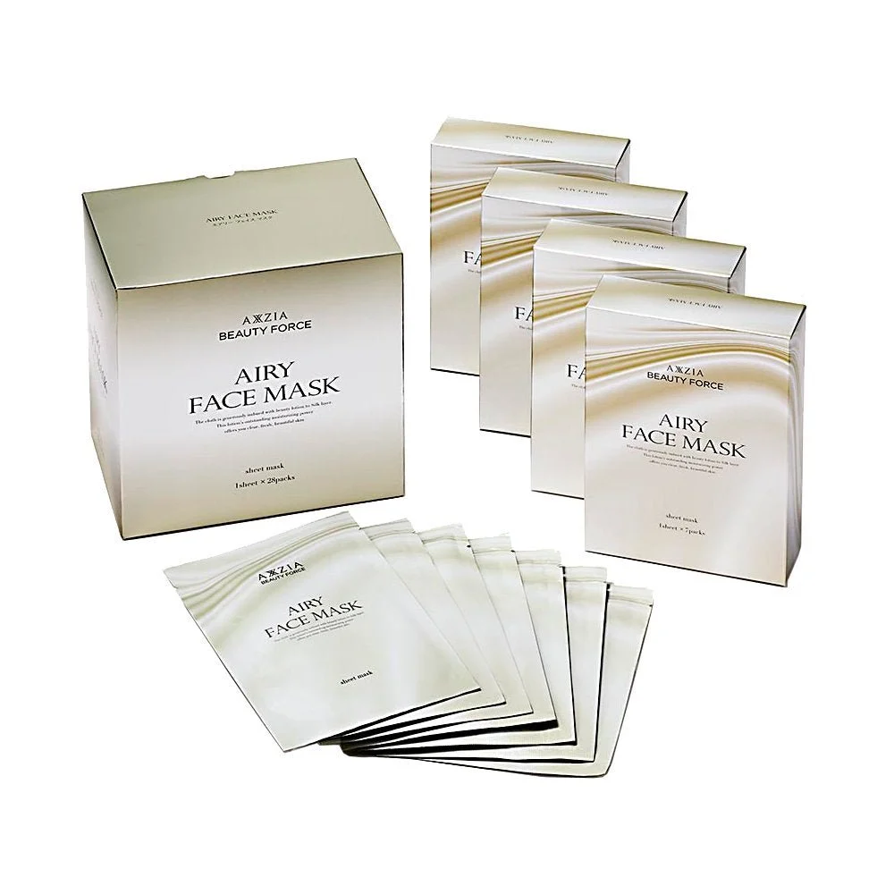 AXXZIA Beauty Force Airy Face Mask 28 Sheet Pack