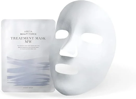 AXXZIA maschera viso in tessuto idratante illuminante Beauty Force 1 maschera