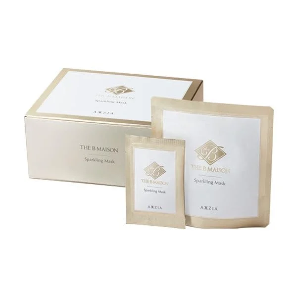 AXXZIA THE B MAISON Sparkling Face Mask Sheet Pack 10 Count