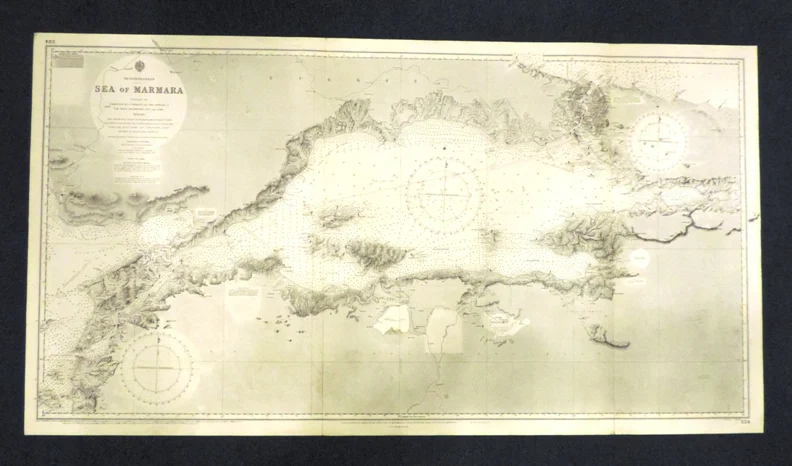 sea of marmara n. 224 (1977) - Carte nautiche, da pesca…