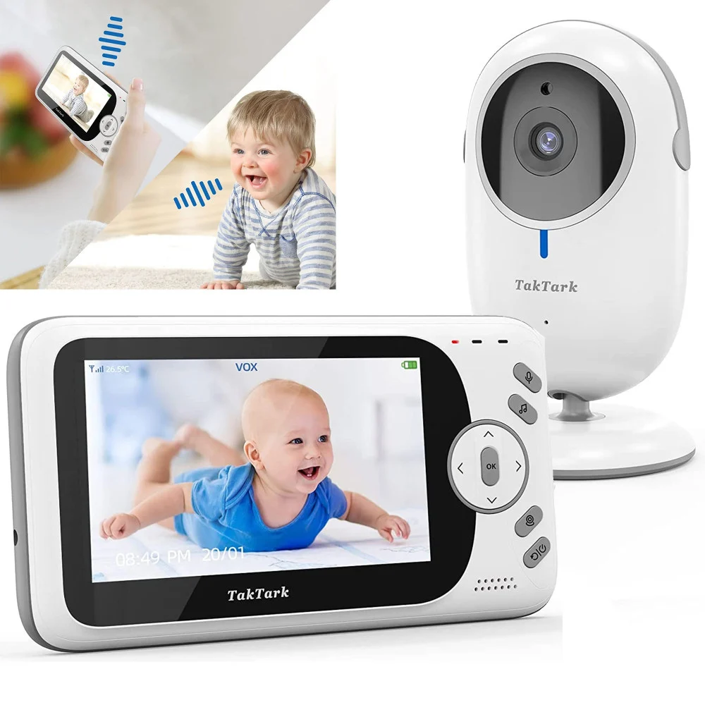 BABY MONITOR VIDEO DIGITALE WIRELESS Q-SX905 MONITOR LCD DA 4.3" BIDIREZIONALE