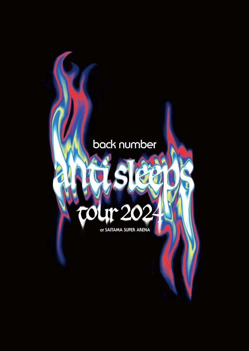 back number Anti Sleeps Tour 2024 Live Saitama Super Arena Standard 3-DVD