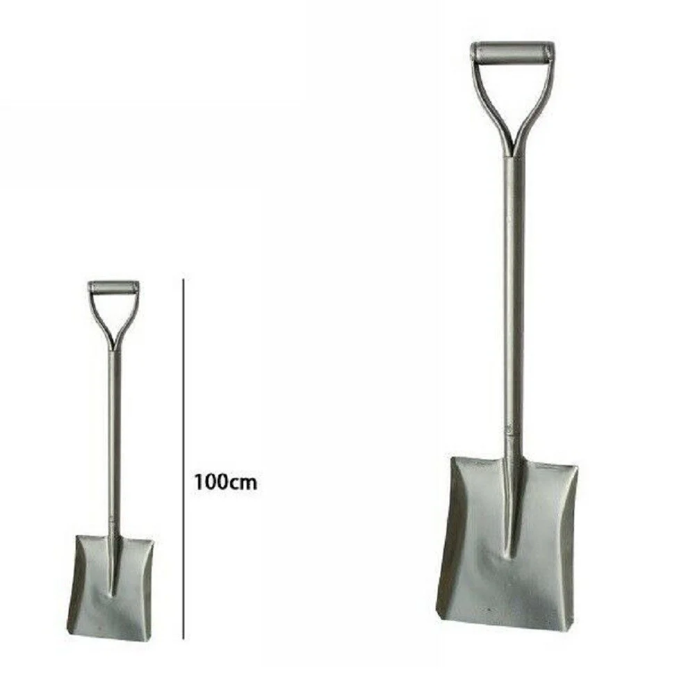 BADILE VANGA PALA ATTREZZO GIARDINO GIARDINAGGIO CAMPEGGIO METALLO 100 CM 63311 - TrAdE Shop Traesio