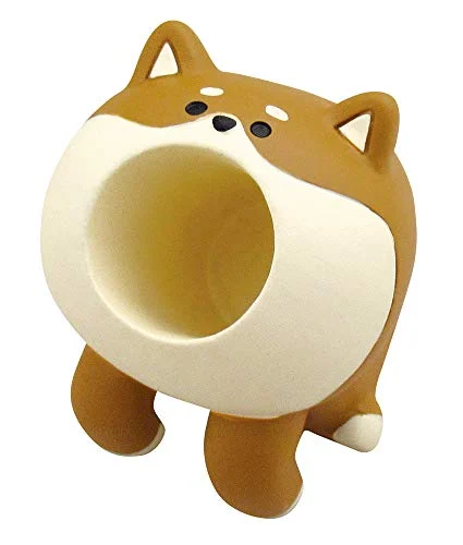 Shiba Inu Bag Holder Stationary - Durable Design - Model SHB-2023 - Blue - 1 Unit