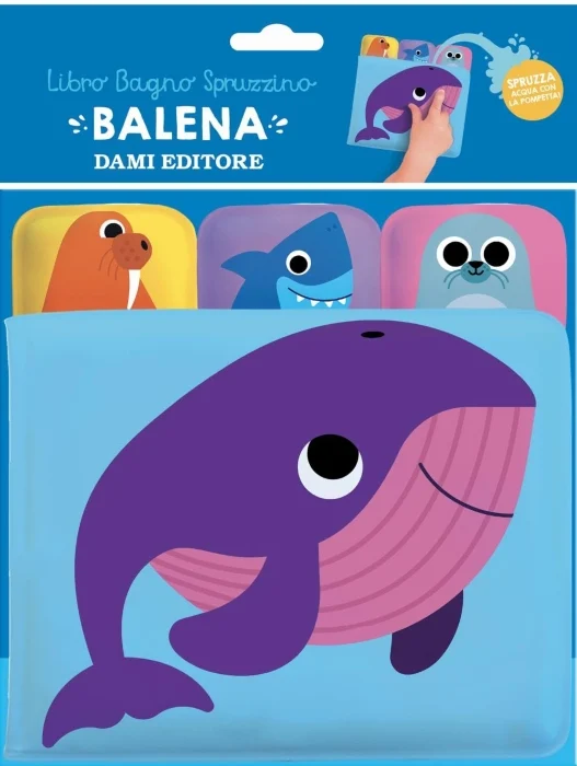 Balena – Libro bagno spruzzino - Libri e DVD