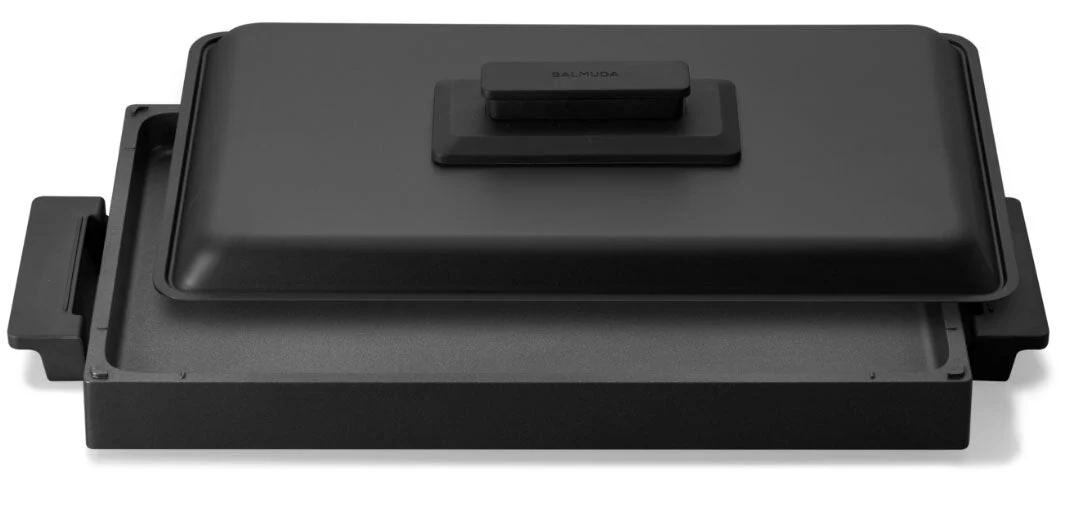 BALMUDA The Plate Pro Griddle with Cover K10-A100 Black