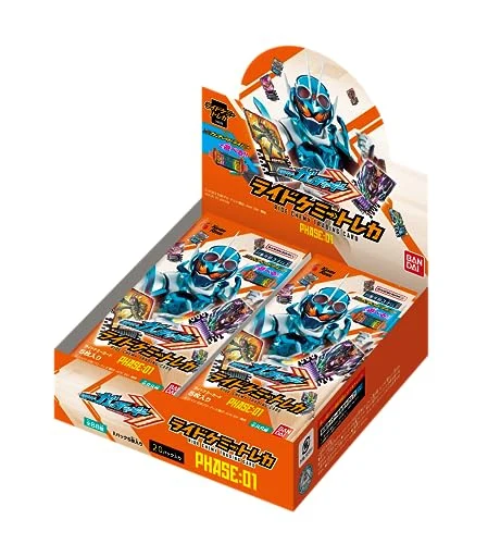 BANDAI Kamen Rider Gatchard Ride Chemie Treka 20 Packs PHASE:01 - BANDAI NAMCO
