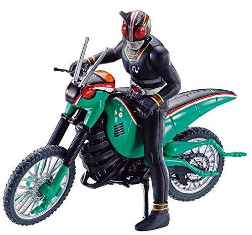 BANDAI Battle Hopper Plastic Model Kit - Kamen Rider Series - 1/12 Scale - Green