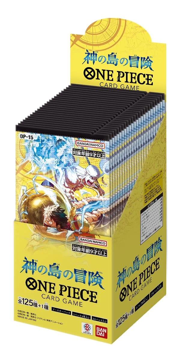 BANDAI One Piece Card Game Box sigillato Adventure on God's Island OP-15