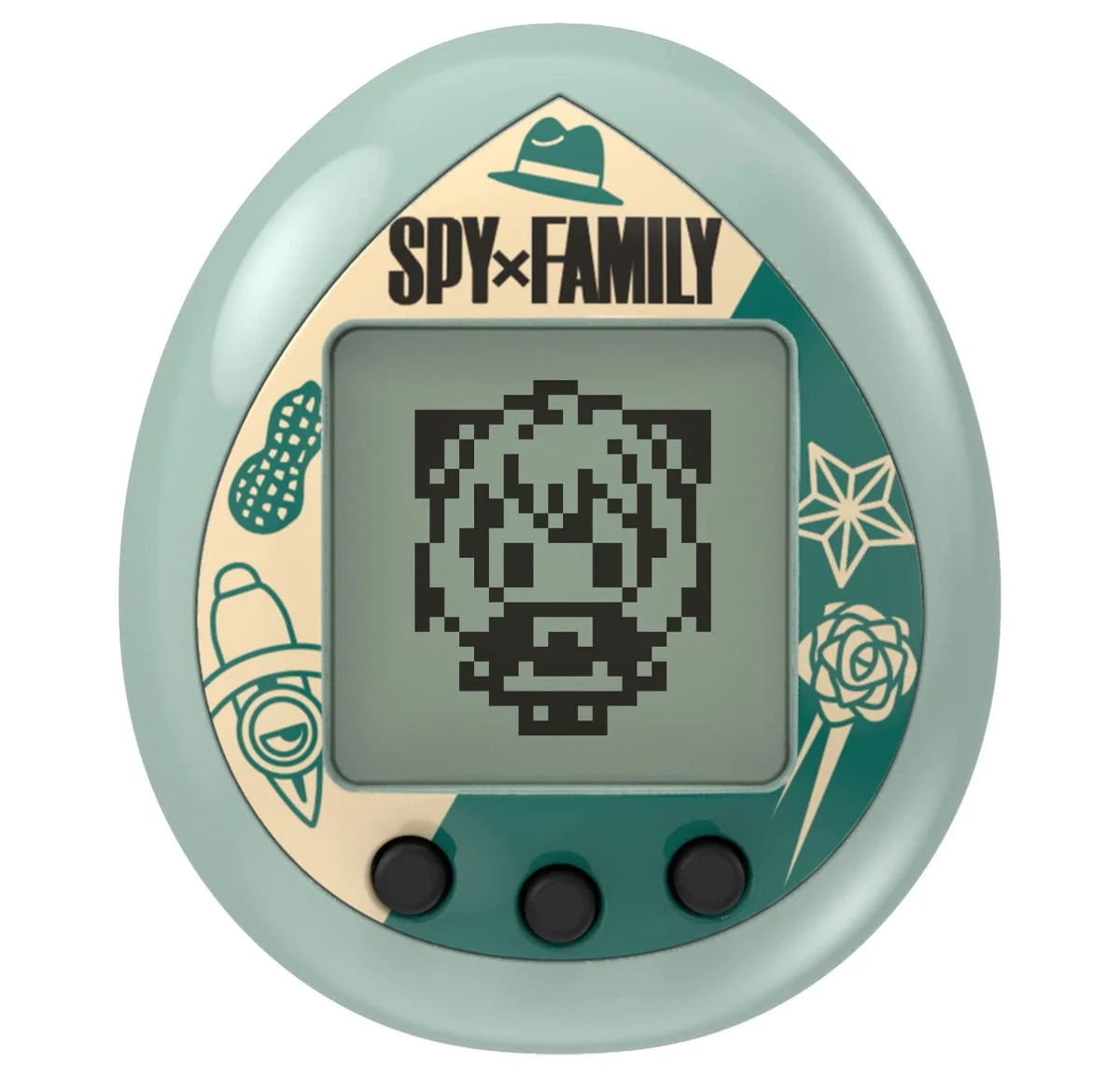 BANDAI Tamagotchi Spy×Family Spy Green Model: 12345 Color: Green