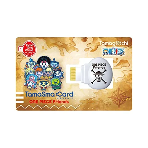 BANDAI Tamagotchi Tamasma Card One Piece Amici 12345 Multicolore