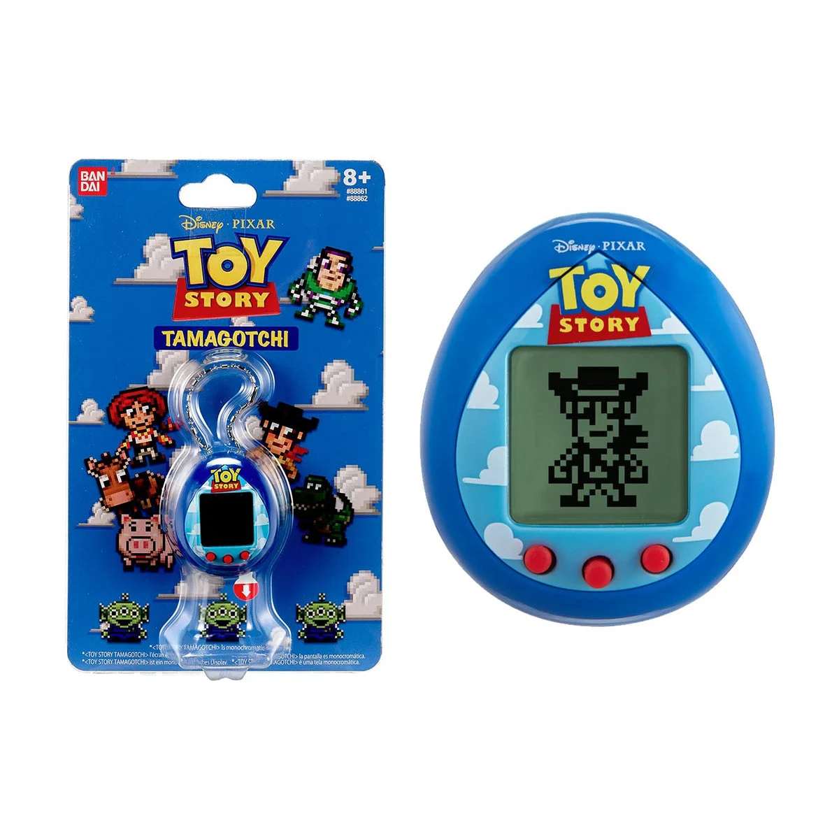 BANDAI Tamagotchi Toy Story Clouds Gioco Elettronico 12345 Blu 1.5