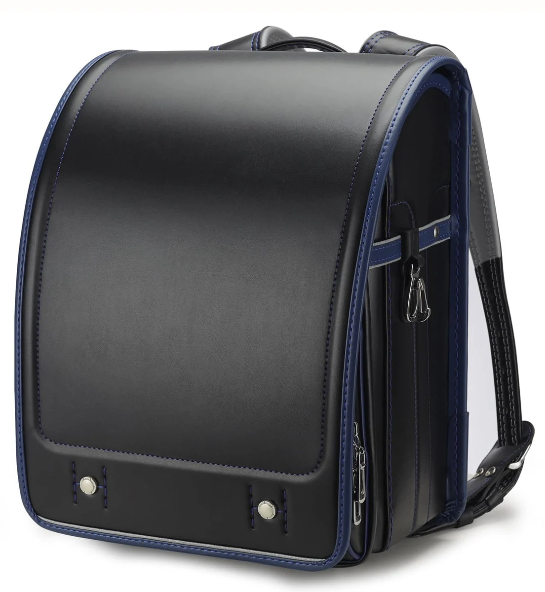 Baobab no Negai mochila escolar ligera e impermeable A4 negro/azul
