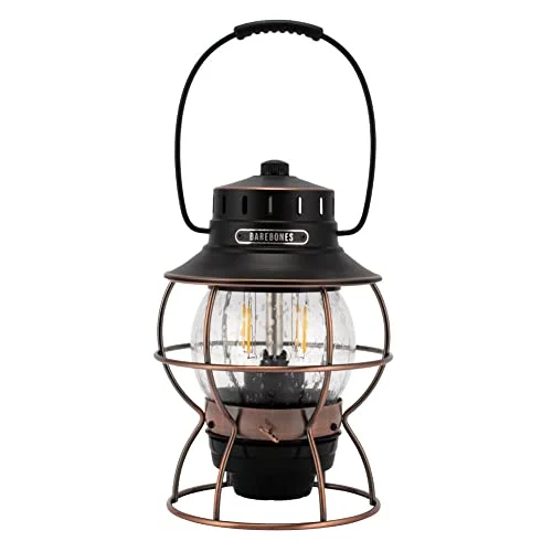 Barebones Lantern LED Type-C Portable Camping Light Model RL-100 Black 300 Lumens