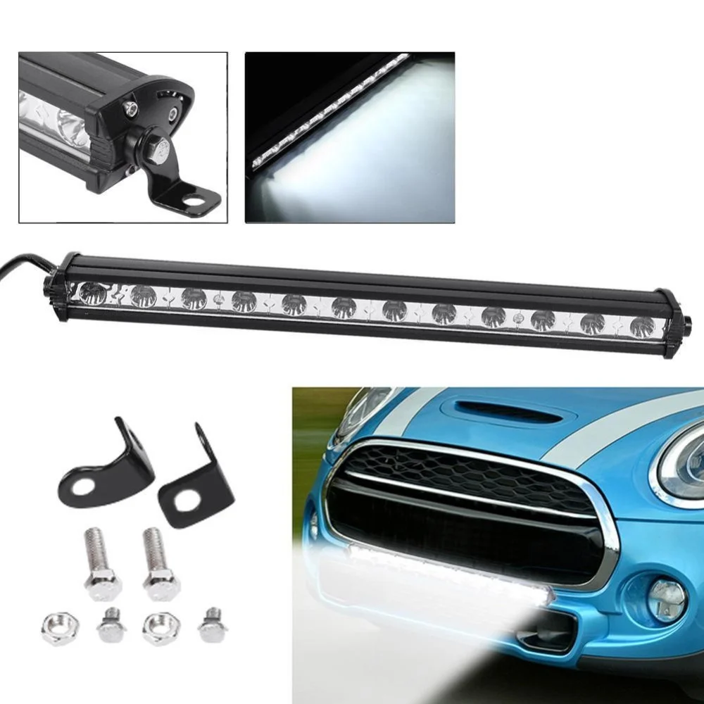 BARRA A LED FARO LAMPADA SUPPLEMENTARE PROFONDITà AUTO FUORISTRADA 36 WATT 12V - TrAdE Shop Traesio