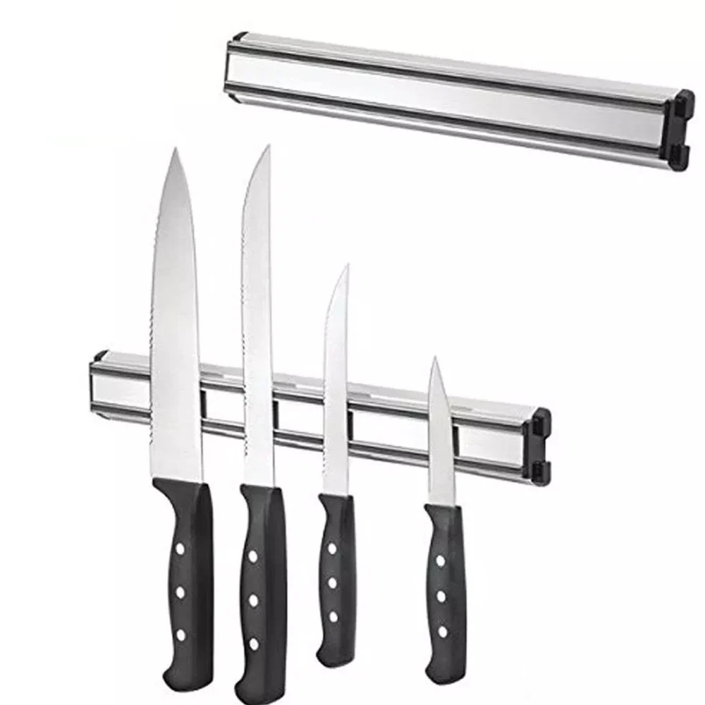 BARRA MAGNETICA PORTA COLTELLI CUCINA 33CM SUPPORTO CALAMITA MAGNETICO UTENSILI - TrAdE Shop Traesio