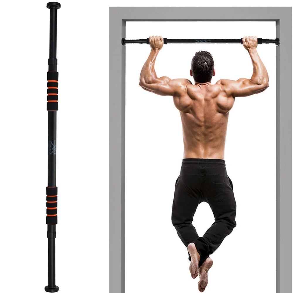 BARRA PER TRAZIONI ENTRO PORTA REGOLABILE ALLENAMENTO FITNESS CASA CHIN PULL UP - TrAdE Shop Traesio
