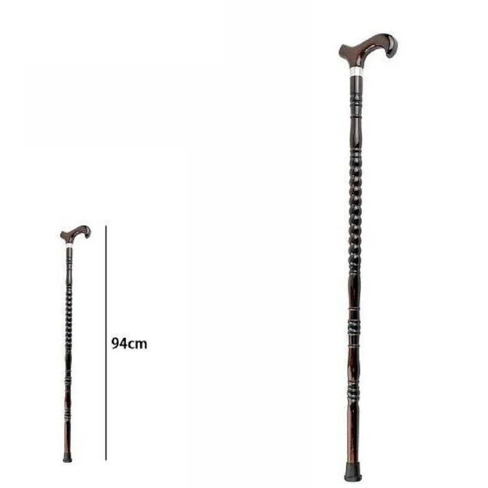 BASTONE DA PASSEGGIO PER ANZIANI DISABILI IN LEGNO LUNGHEZZA 94 CM 67552 - TrAdE Shop Traesio