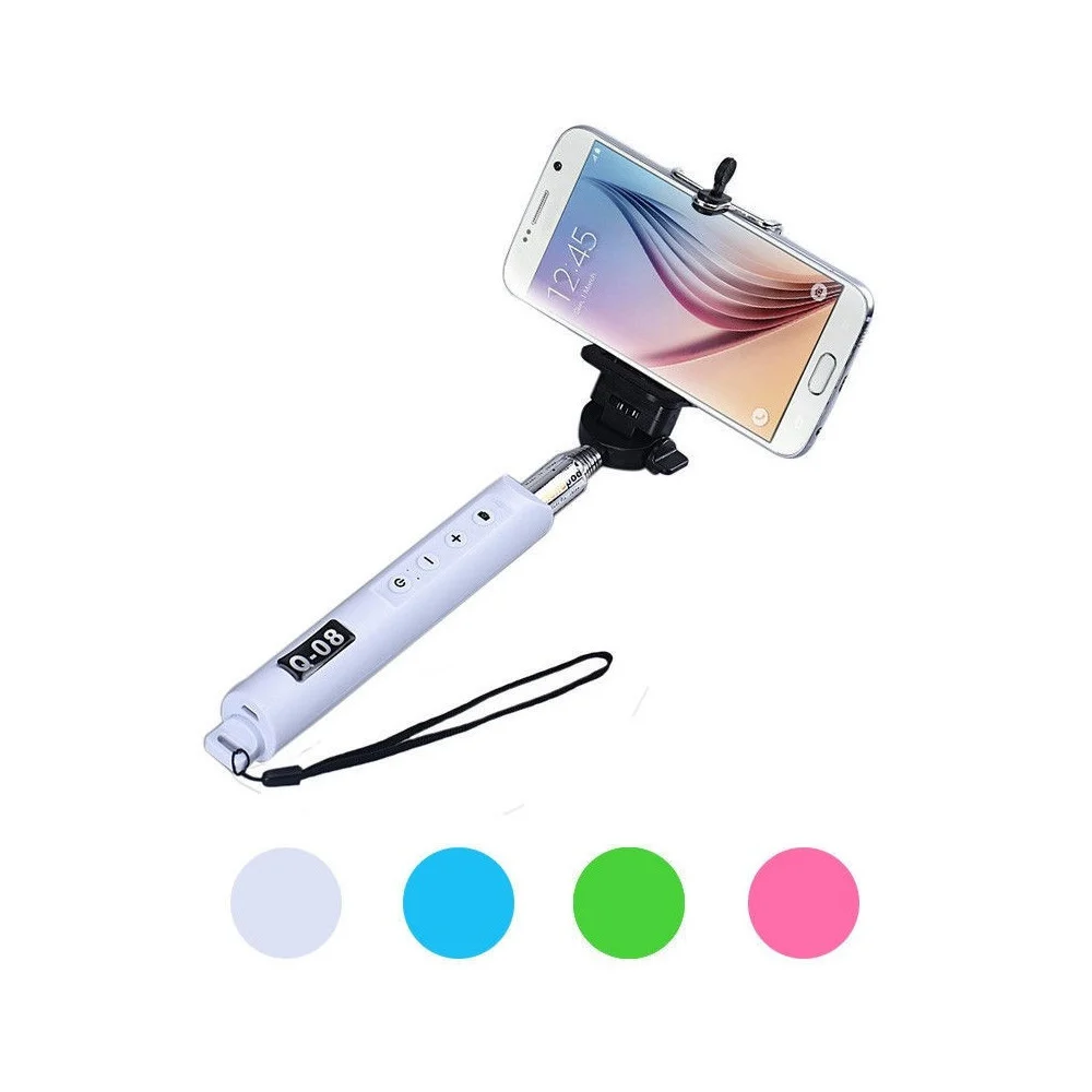 BASTONE PER SELFIE MONOPIEDE PER SMARTPHONE CELLULARE CON TASTO ZOOM ACCENSIONE - TrAdE Shop Traesio