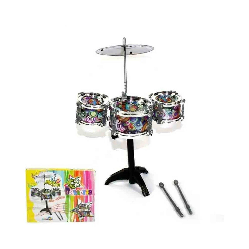 BATTERIA COMPLETA IN SCATOLA GIOCO MUSICALE PER BAMBINI IDEA REGALO - TrAdE Shop Traesio