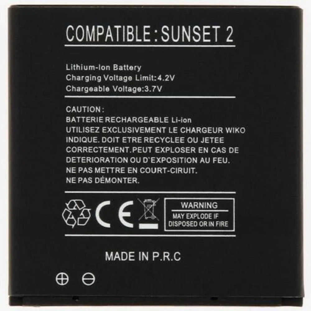 BATTERIA LI-ION AGLI IONI DI LITIO COMPATIBILE WIKO SUNSET 2 WK-SU02 LINQ