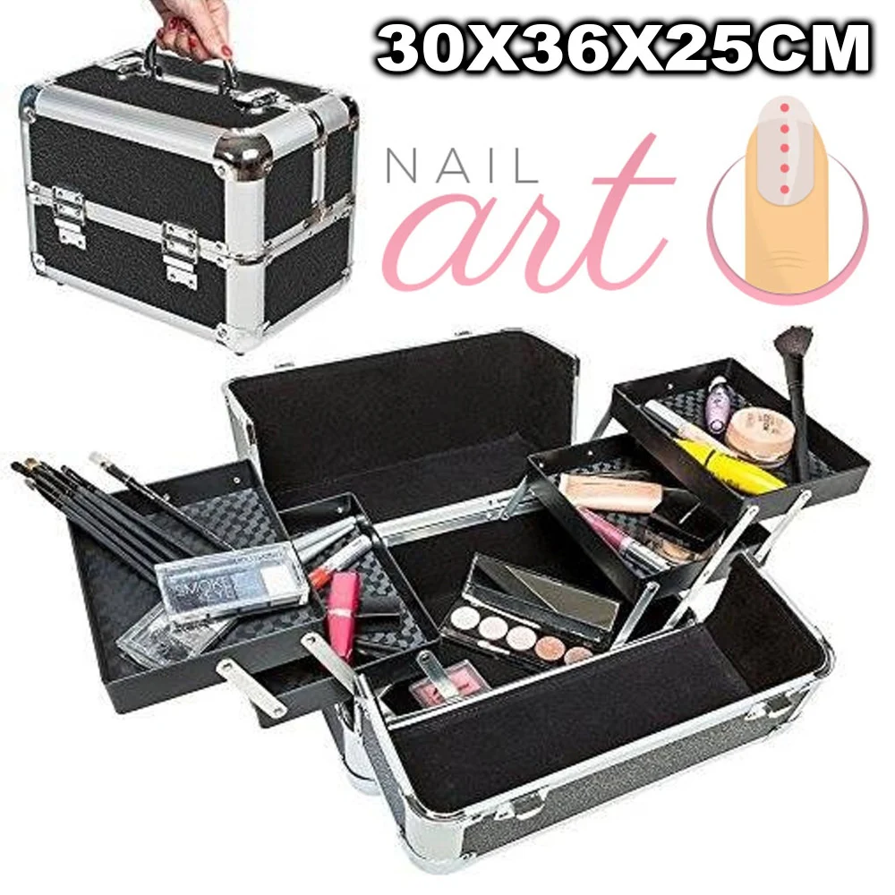 BAULETTO RIGIDO VALIGIA RIGIDA BEAUTY CASE PER ESTETISTA MAKE UP NAIL ART - TrAdE Shop Traesio