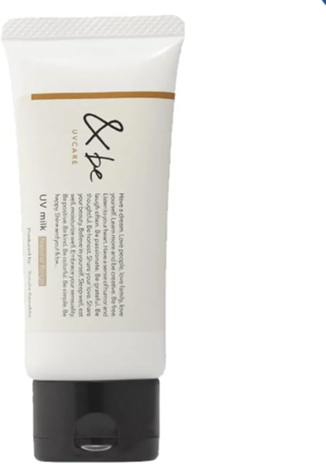 &be Natural Beige UV Milk Sunscreen SPF50PA++++ 30g