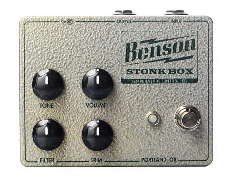 Benson Amps Stonk Box Temperature-Controlled Fuzz Guitar Effects Pedal