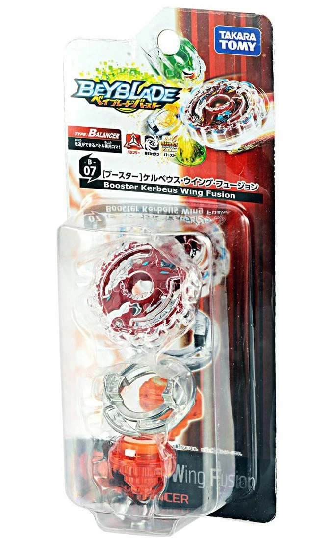 Beyblade Burst Booster B-07 Kerbeus Wing Fusion Trompo de Combate