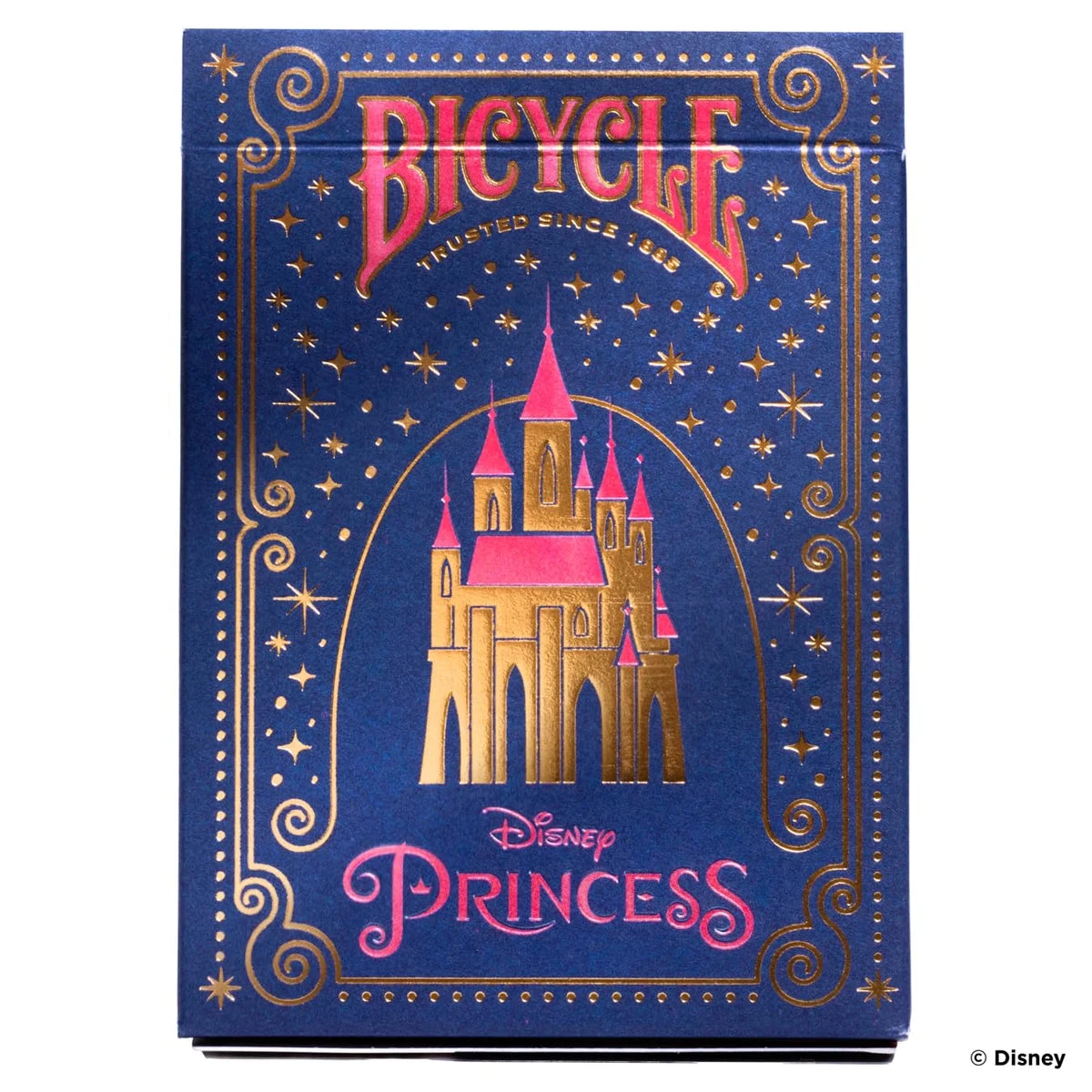 Disney Carte da Gioco Ispirate alle Principesse, 52 Carte, Edizione Rosa o Blu - Bicycle
