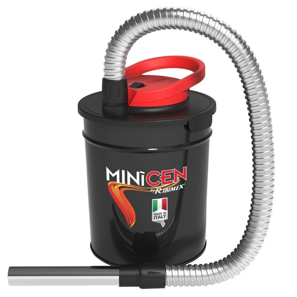 BIDONE CENERIL A MOTORE 800W CEN001 ASPIRA CENERE STUFE A PELLET CAMINETTI CAMIN - Ribitech