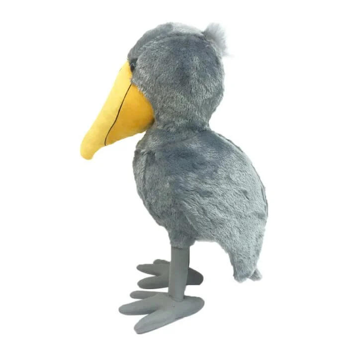 BIG HUG ZOO Shoebill Plushie Doll Soft Toy 30cm Gray - YAMANI