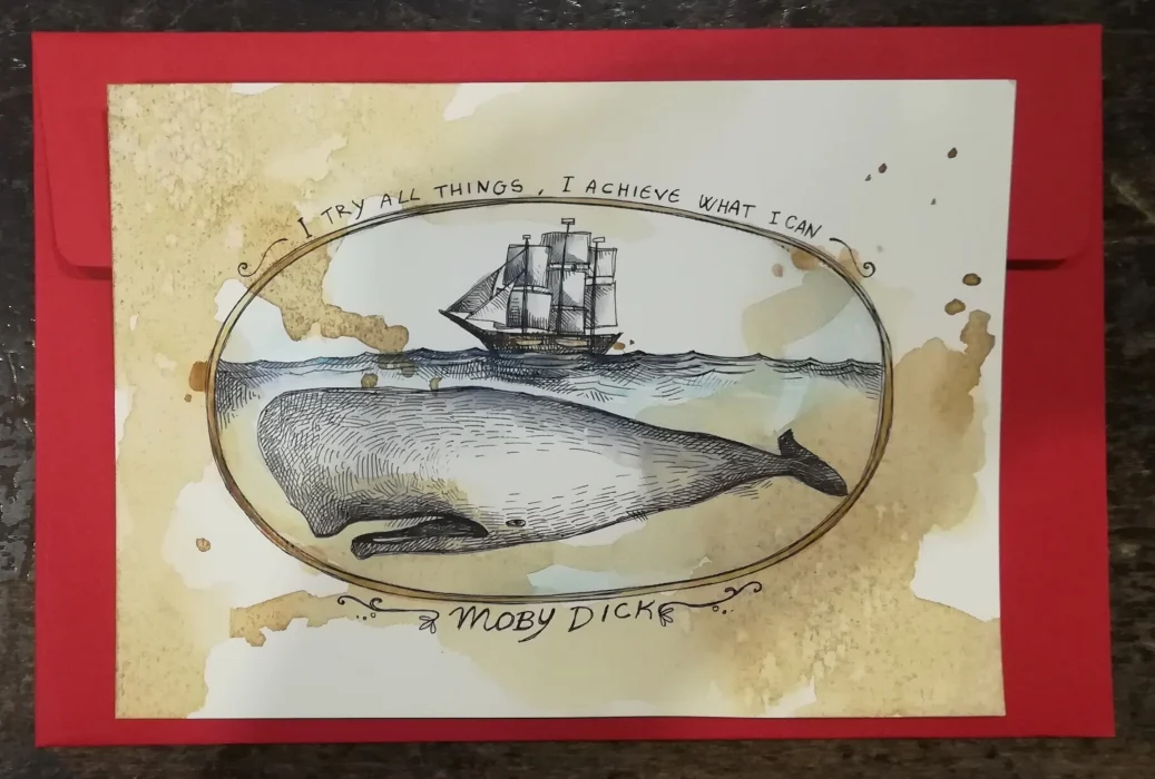 biglietto con busta “moby dick” - Prodotti vari