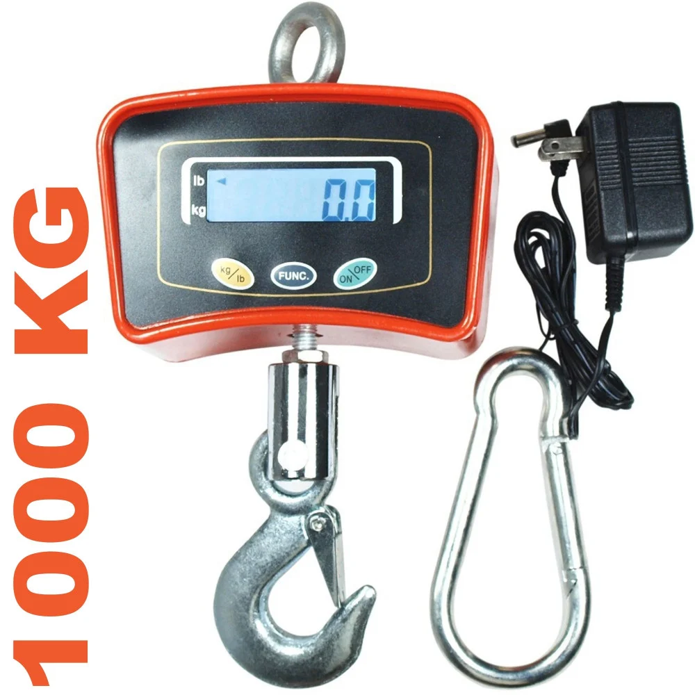 BILANCIA DA GRU 1000 KG CON GANCIO ACCIAIO INOX BILANCIA INDUSTRIALE - TrAdE Shop Traesio