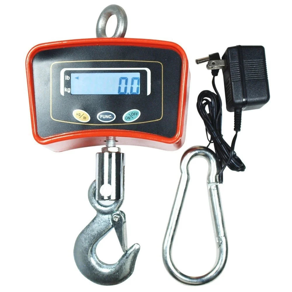 BILANCIA DA GRU 200 KG CON GANCIO ACCIAIO INOX BILANCIA INDUSTRIALE - TrAdE Shop Traesio