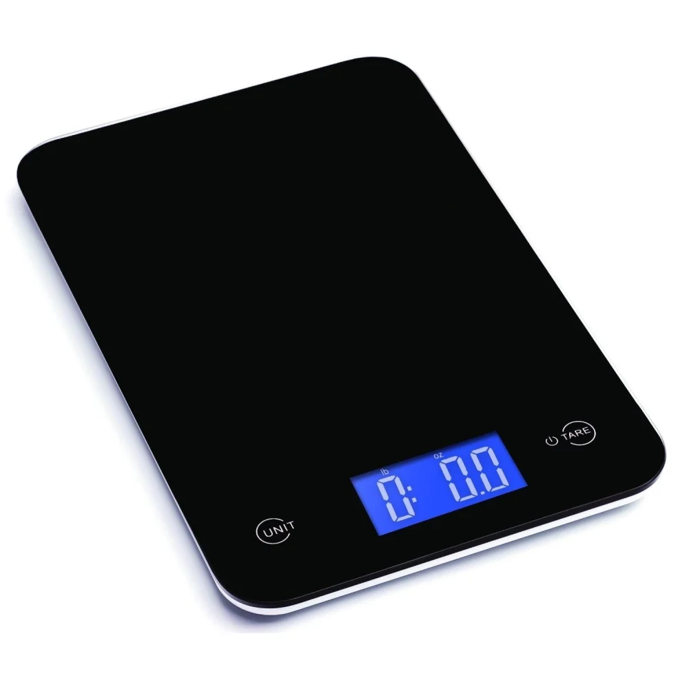 BILANCIA DIGITALE LCD PIATTO RIPIANO IN VETRO DA CUCINA 5KG DA1GR A 5KG TOUCH - TrAdE Shop Traesio