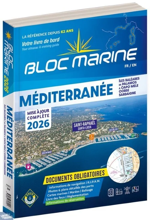 bloc marine mediterranee 2026 - Libri e DVD