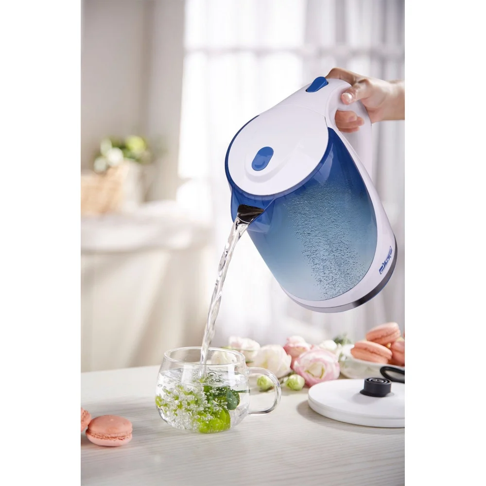 BOLLITORE ELETTRICO A CARAFFA 1,7 LITRI PER TE' INFUSI 2200W IN ACCIAIO INOX - TrAdE Shop Traesio