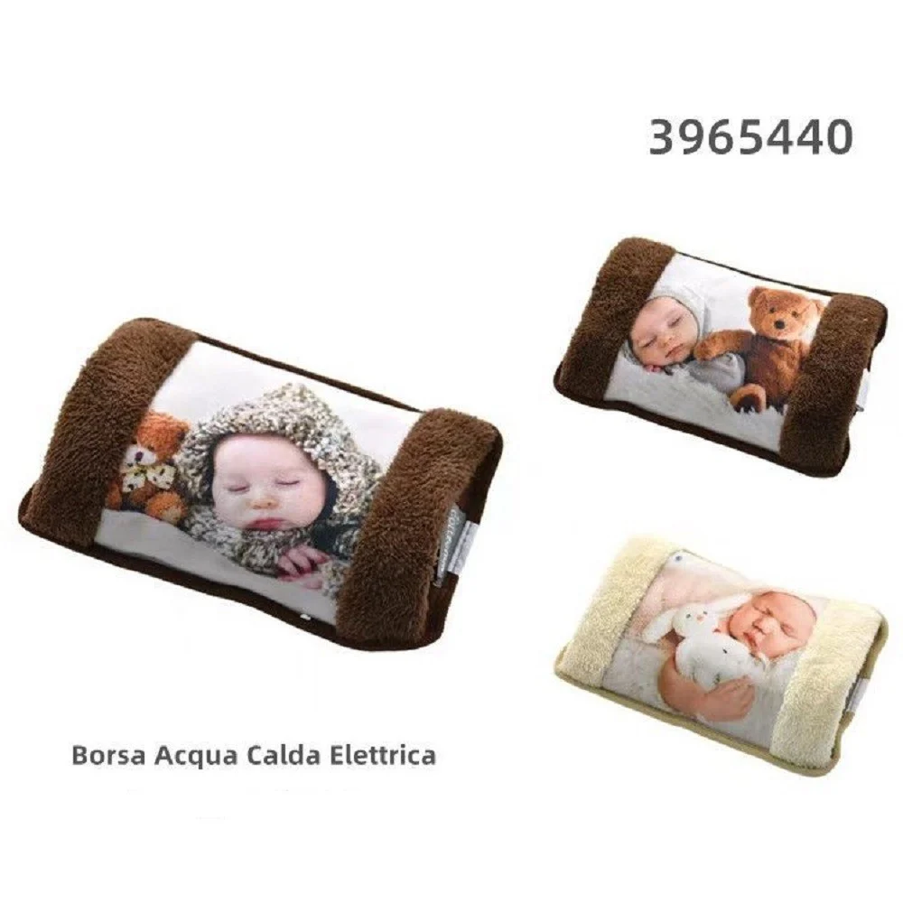 BORSA ACQUA CALDA ELETTRICA CON BAMBINO SCALDINO SCALDA MANI IN TESSUTO 3965440 - Kaela