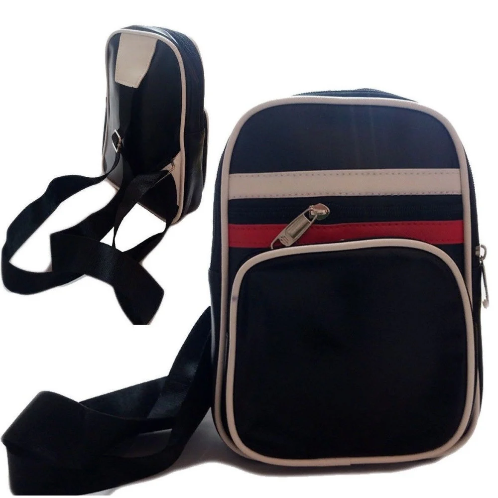 BORSA BORSELLO UOMO SIMIL-PELLE TRACOLLA PETTO MONO SPALLA MARSUPIO LAVORO 3048