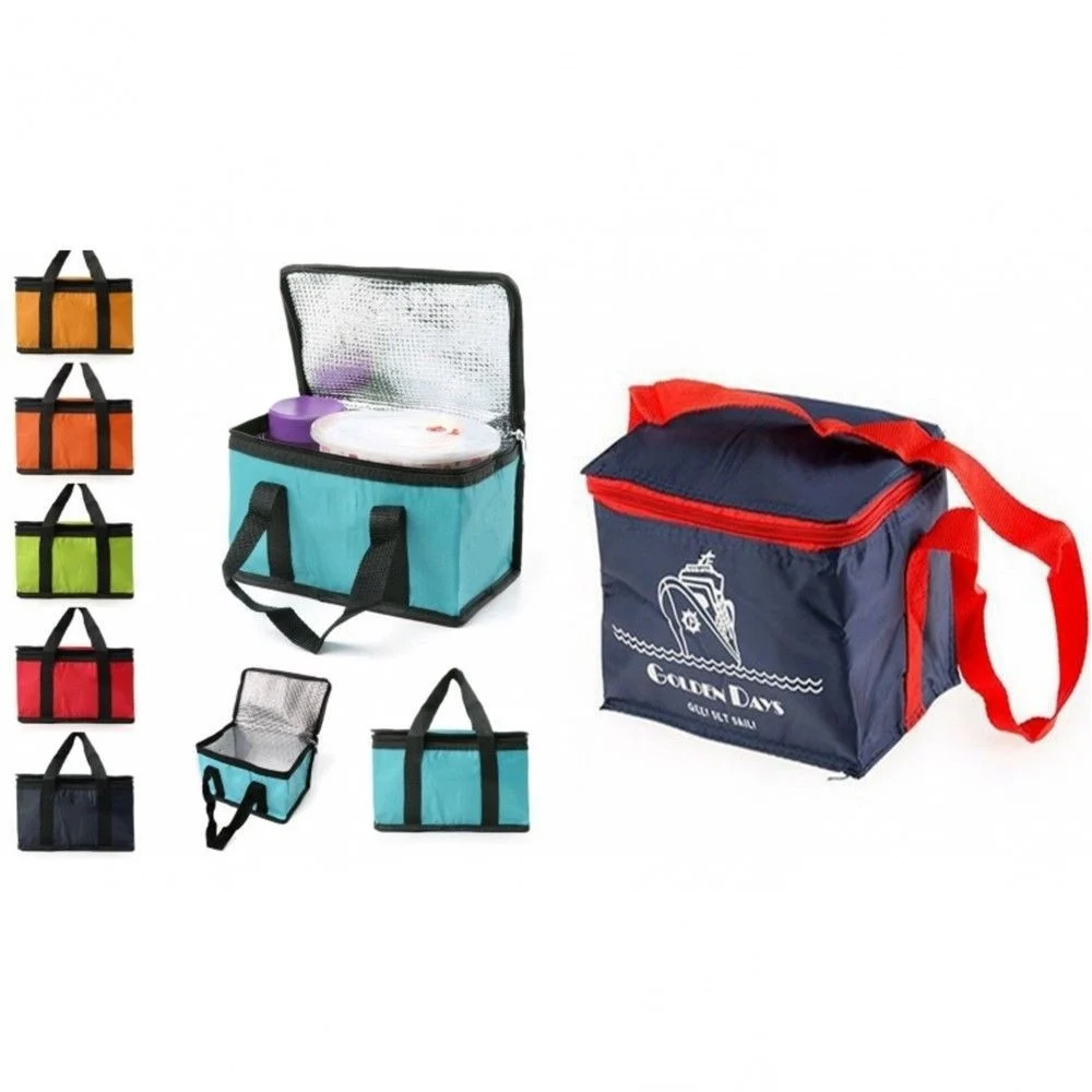 BORSA TERMICA CON MANICI 25 LITRI FRIGO 35X16X46 CM MARE SPIAGGIA CAMPEGGIO - TrAdE Shop Traesio