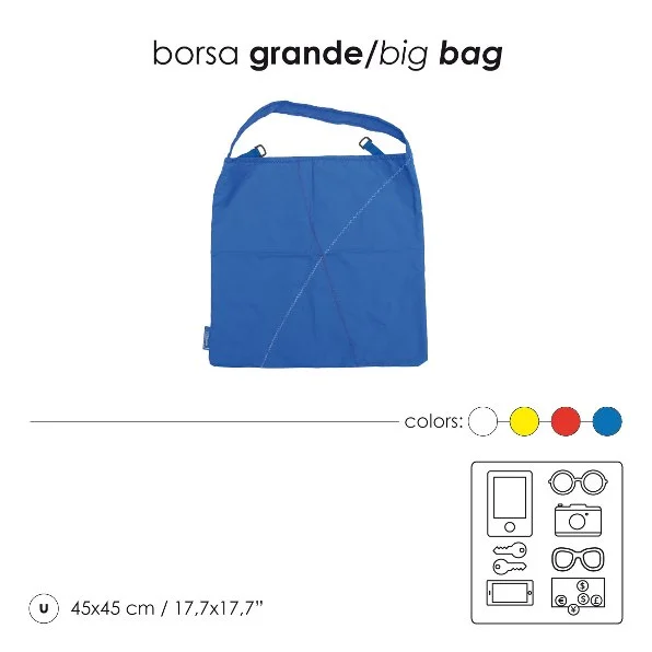 boat vita da mare – borsa grande - Abbigliamento marinaresco