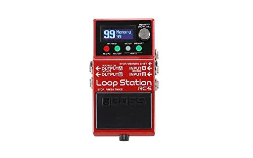 BOSS 보스 RC-5 루프 스테이션 컴팩트 레코더 이펙터 페달
