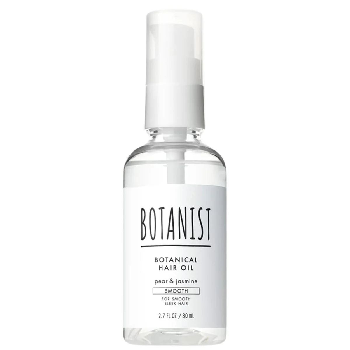 BOTANIST Hair Oil Smooth 80ml Fragrance of Pear and Jasmine