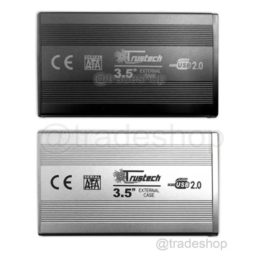 BOX ESTERNO CASE SUPPORTO ADATTATORE PER HHD HARD DISK DA 3,5" SATA USB 2.0 - TrAdE Shop Traesio