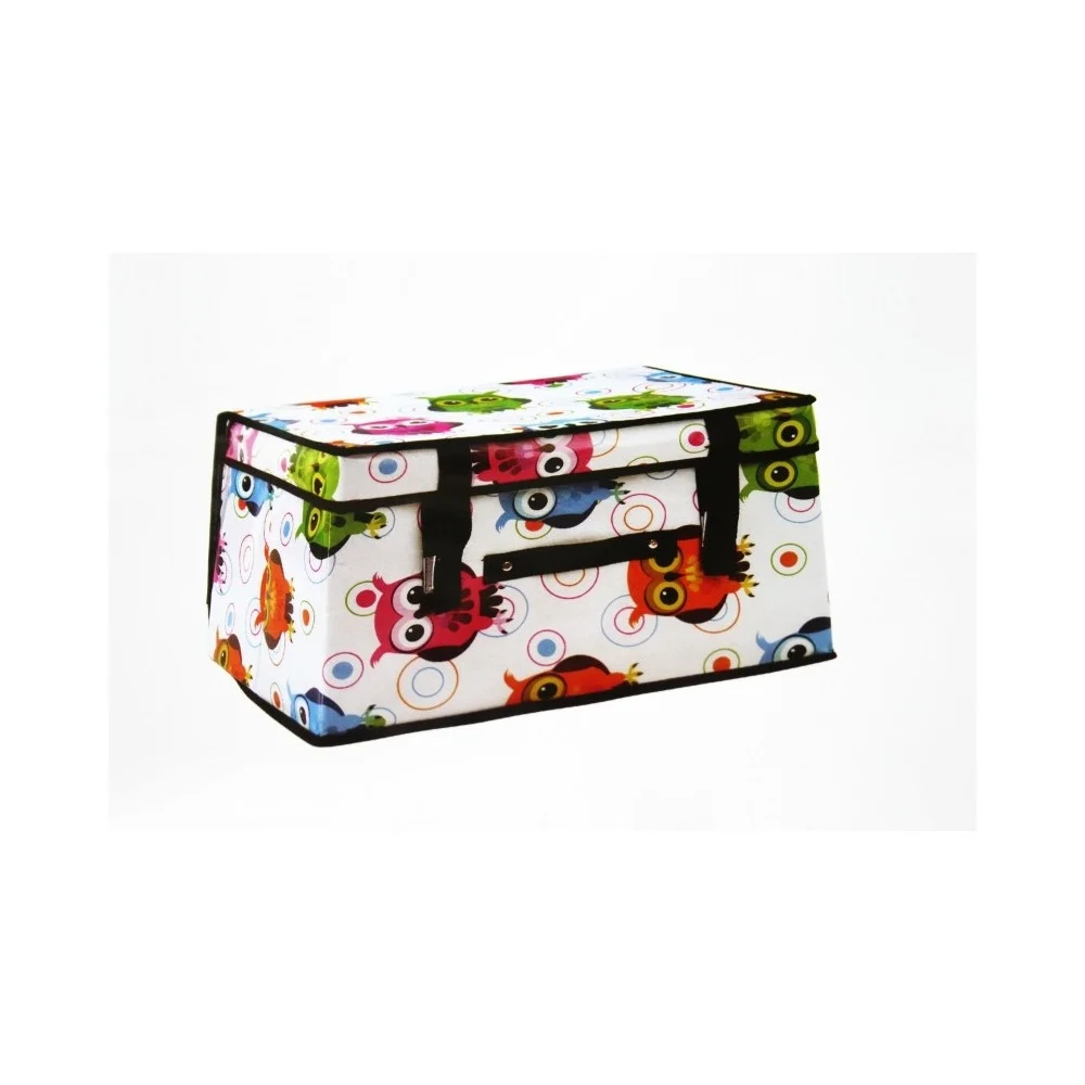 BOX SCATOLA PORTA BIANCHERIA ABITI OGGETTI 40x30x25 CM CONTENITORE SALVASPAZIO - TrAdE Shop Traesio